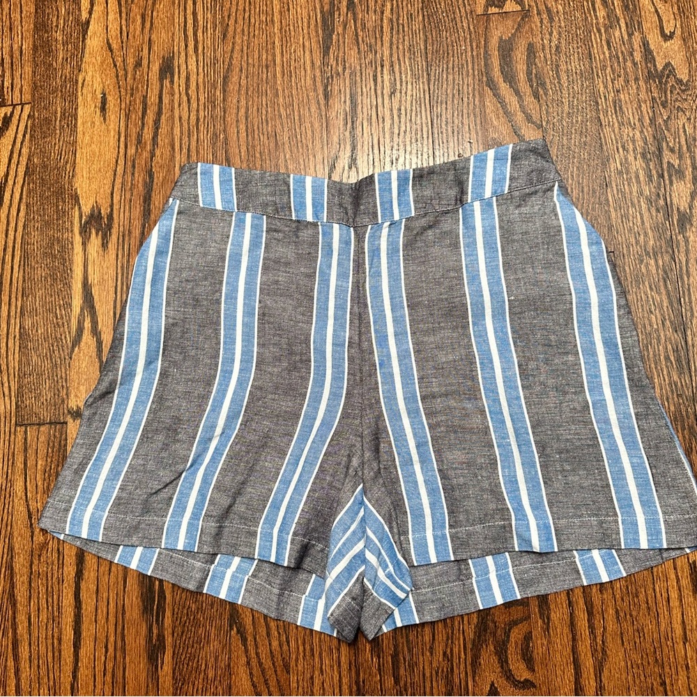 A New Day striped shorts NWT pockets pants denim jeans blogger favorite fashion